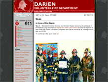 Tablet Screenshot of darienfire.com